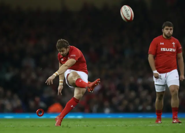 Leigh Halfpenny of Wales