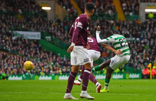 Odsonne Edouard fires Celtic into the lead