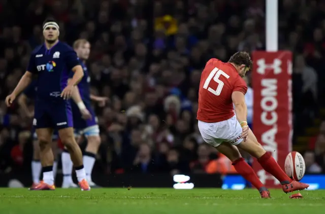 Wales' Leigh Halfpenny