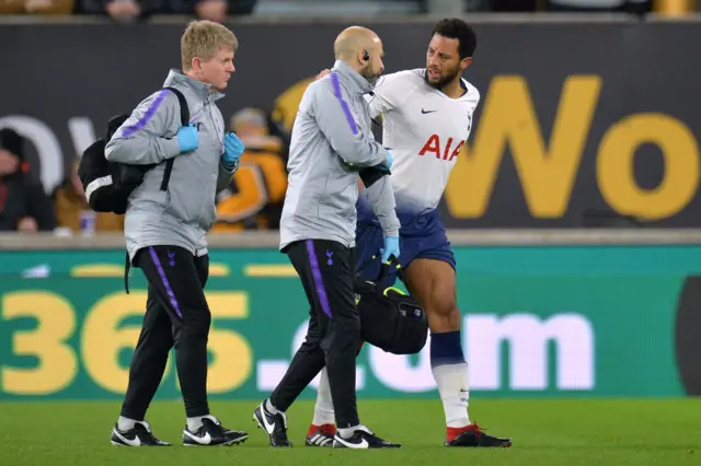 Mousa Dembele of Tottenham