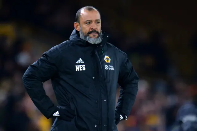 Wolverhampton Wanderers manager Nuno Espirito Santo