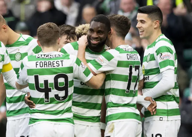 Odsonne Edouard scored two of Celtic's goals