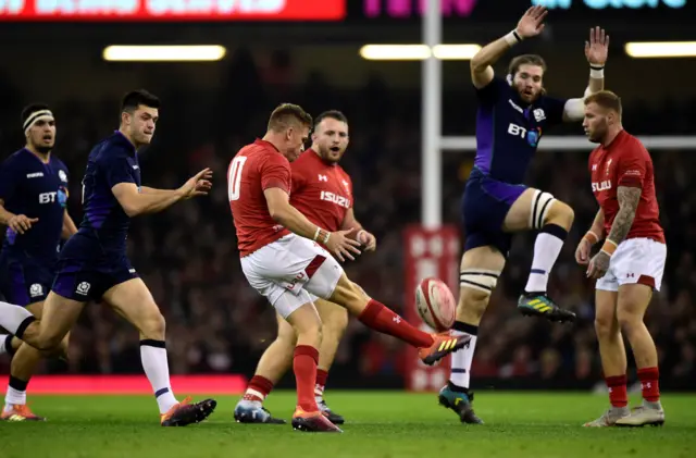 Wales' Gareth Anscombe