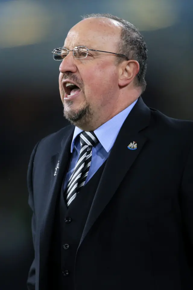 Newcastle United Manager Rafa Benitez