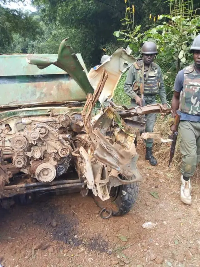 Separatist fighters planted IED to stall Cameroon army's operation in the Anglophone region