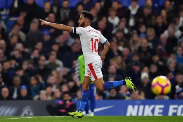 Townsend celebrates