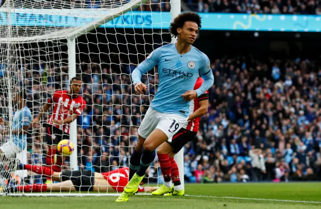 Leroy Sane wheels away