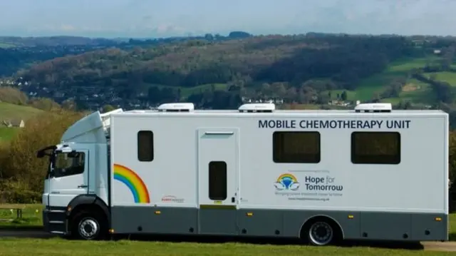 The Hope For Tomorrow mobile unit