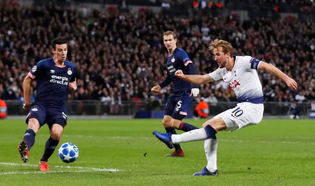 Tottenham's Harry Kane