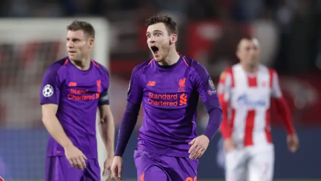 Liverpool's Andrew Robertson