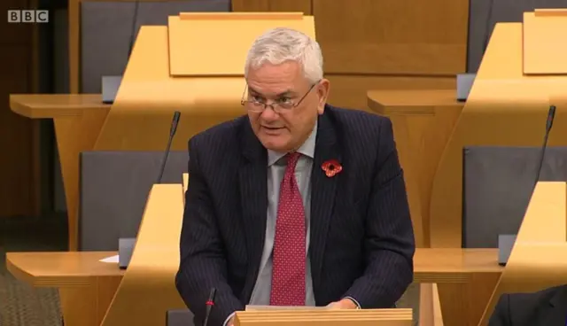 Lib Dem MSP Mike Rumbles