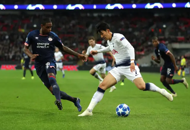 Tottenham's Heung-Min Son