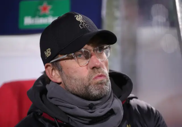 Liverpool manager Jurgen Klopp