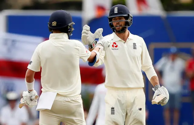 Ben Foakes and Sam Curran