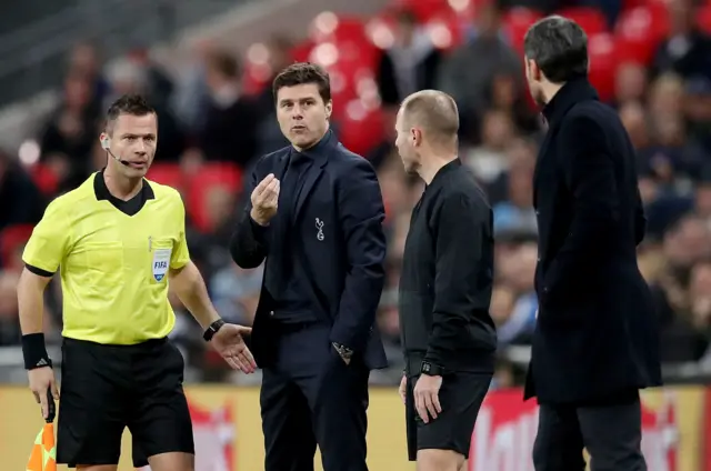 Tottenham manager Mauricio Pochettino