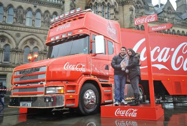 Coke truck