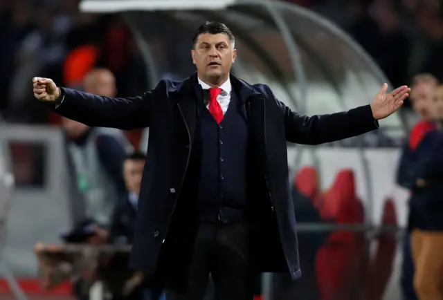 Crvena Zvezda coach Vladan Milojevic