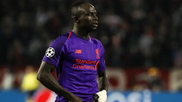 Liverpool'd Sadio Mane