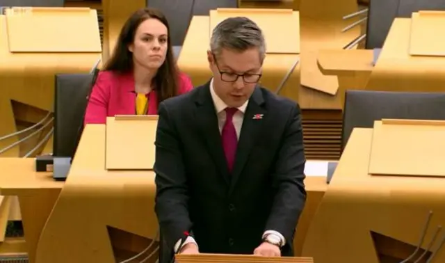 economy secretary Derek Mackay