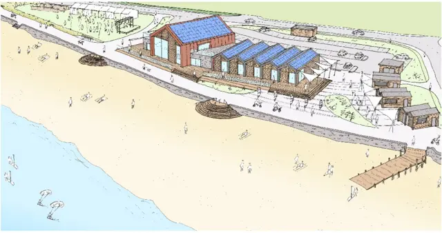 Exmouth watersports centre plan