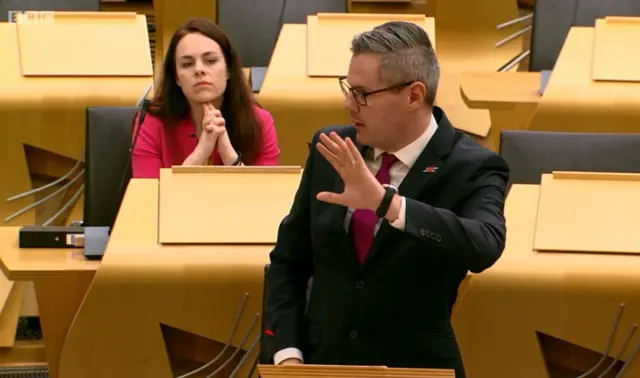 Finance Secretary Derek Mackay