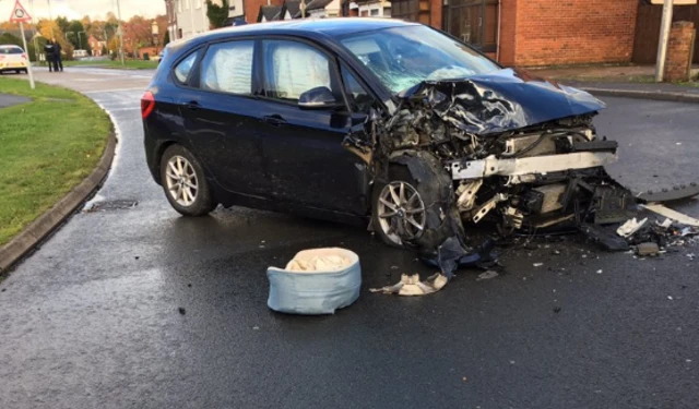 Castle Gresley crash