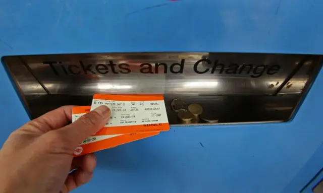 Rail tickets