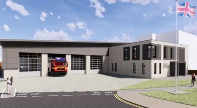 Chester Fire station plans