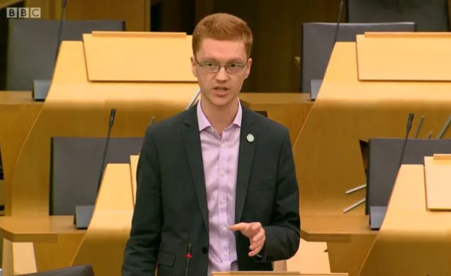 Green MSP Ross Greer