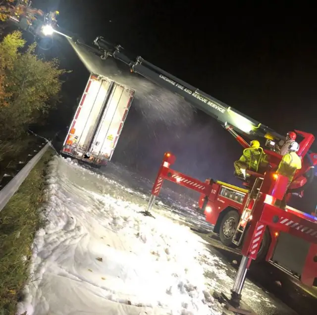 M62 fire