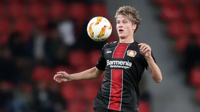 Bayer Leverkusen's Tin Jedvaj