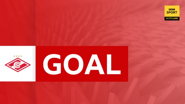 SPARTAK MOSCOW GOAL GRAPHIC