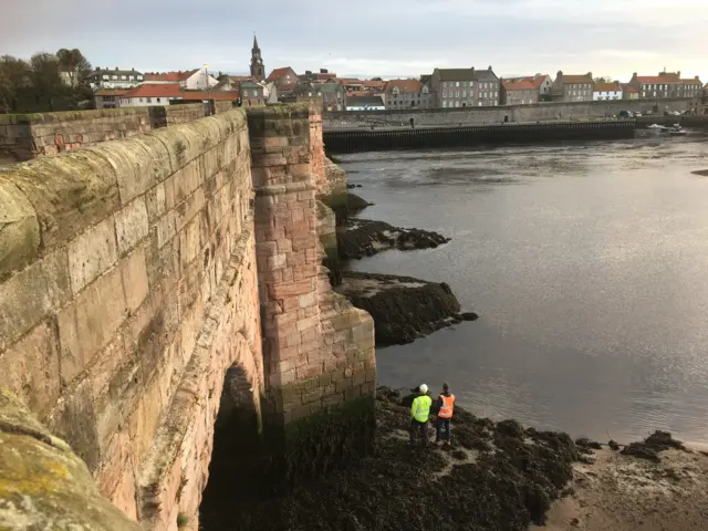 Berwick Old Bridge inspection