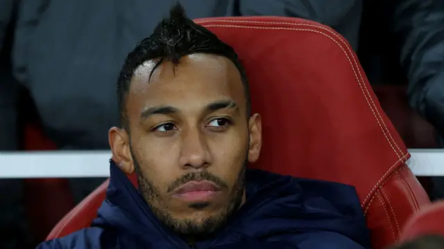 Arsenal's Pierre-Emerick Aubameyang