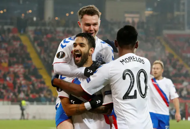 Rangers' Daniel Candeias