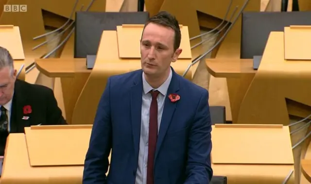 SNP MSP Fulton Macgregor