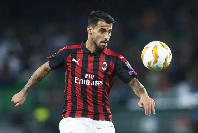 AC Milan's Suso