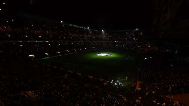 Celtic light show