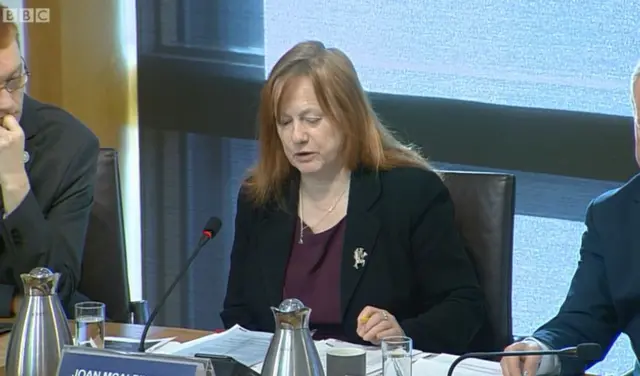 Committee convener Joan McAlpine