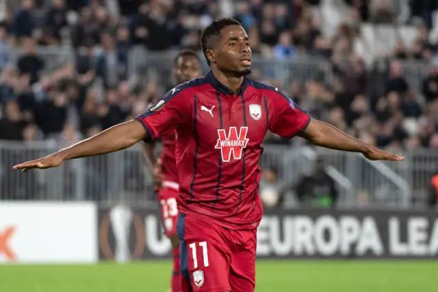 Francois Kamano of Girondins Bordeaux