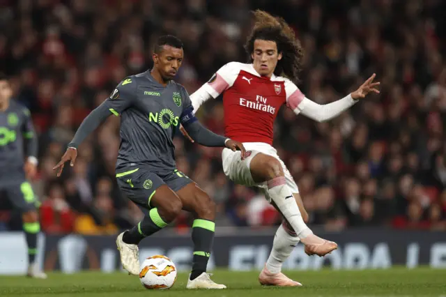 Arsenal's Matteo Guendouzi