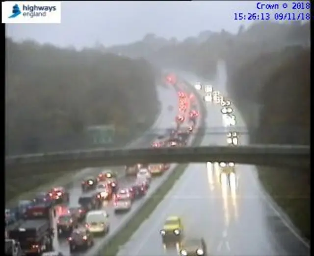 Traffic England camera