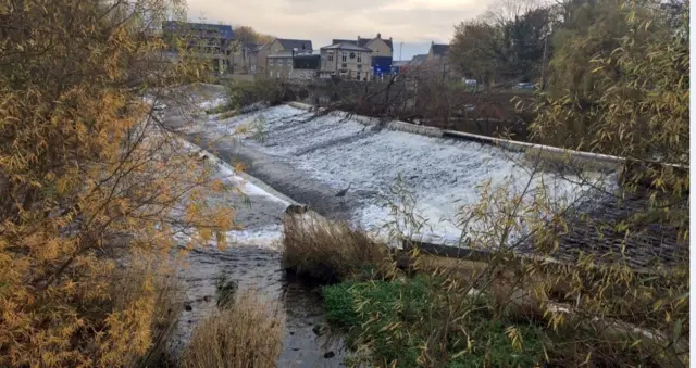 The view from the old Otley Lido site.