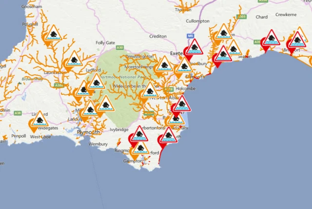 Flood warnings