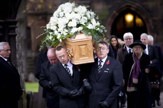 Funeral of Sir Doug Ellis