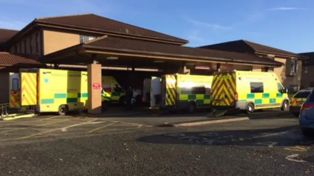 A&E at Telford's Princess Royal Hospital