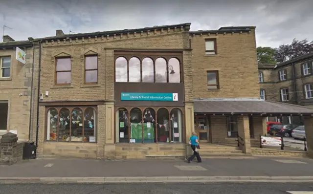 Holmfirth Library.