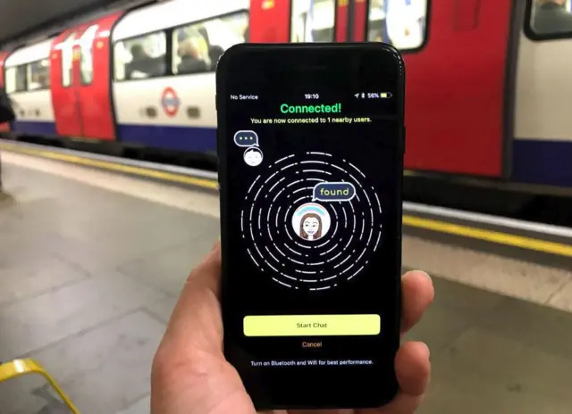 TubeChat app