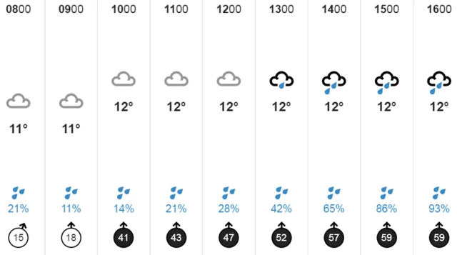 Weather chart