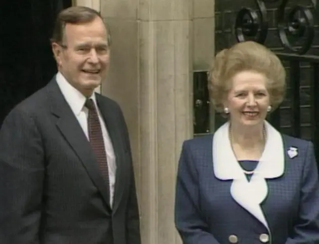 Bush and Thatcher